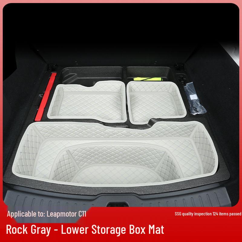Compatible Leapmotor C11 Trunk Mat - Surround Design, Wear-Resistant, Fits 26 Models