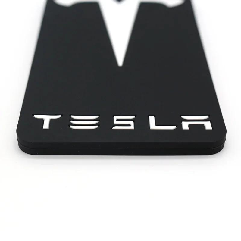 Autoaufkleber Tesla Silikon-Schlüsselkartenhalterhülle kompatibel mit Tesla Model 3/Model Y Schlüsselschutzhülle Zubehör