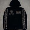 European and American Y2K retro trend personalized printed zipper hoodie