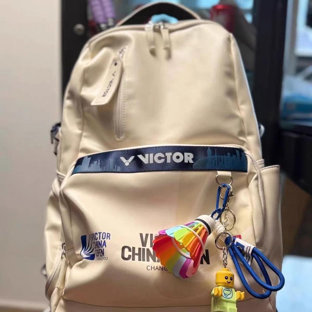 3D printed rainbow badminton pendant, outdoor sports bag pendant, badminton enthusiast gift