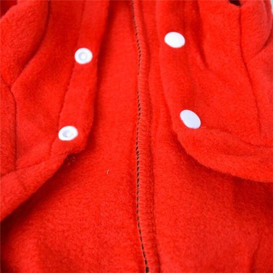 Pet Cat Clothes for Costume Pajamas Party Dressing Up Dog Clothes Coat Hoodies Clothes