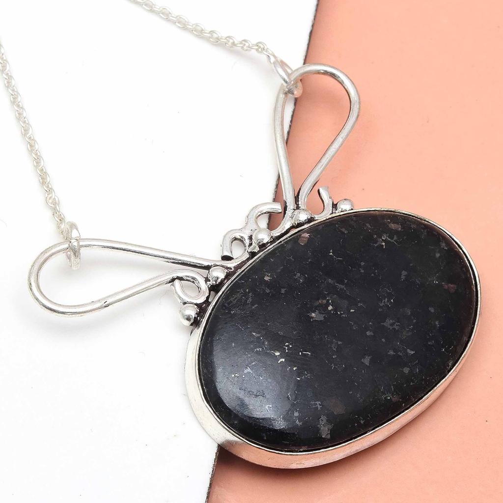 Marcassite Pietra Preziosa Festa della Mamma Fatto a Mano Gioiello in Argento Collana 20 pollici