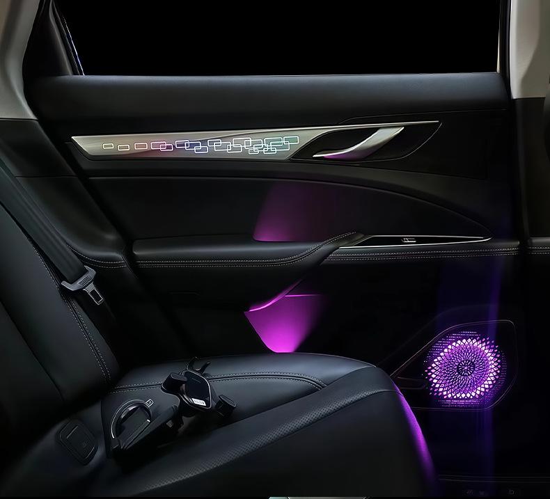 Compatible Ambient Light Replacement for Geely Boyue L/PRO/X/COOL Interior - Dynamic Flowing Design