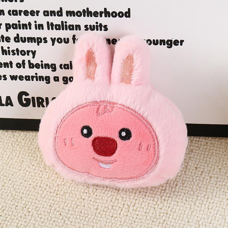Coin Loopy Plush Purse Brooch Fabric Fashion Accessories Backpack Pendant Gifts
