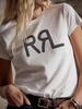 2026 Summer Women's Fashion Casual RL Print Round Neck Short Sleeve T-shirt