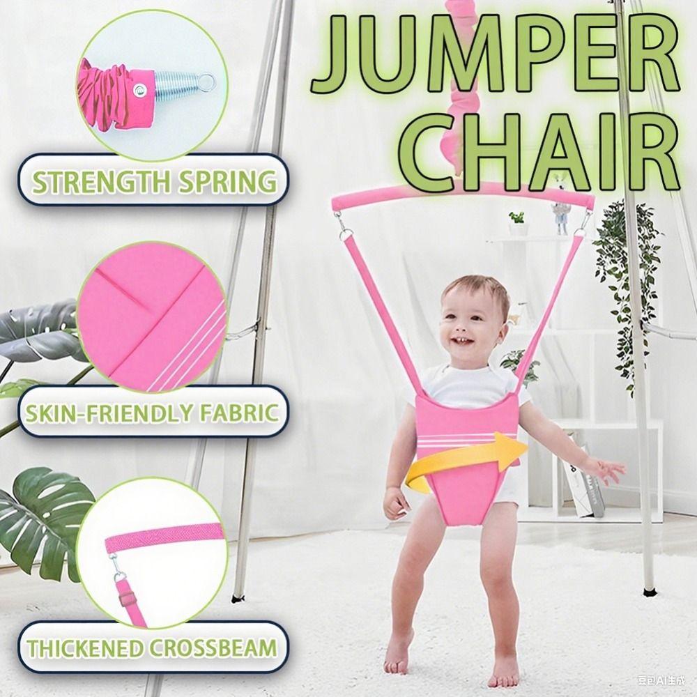 Safety Baby Jumper Adjustable Strap Baby Doorway Jumper Baby Jumping Chair Toddler Child