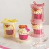 10PCS/Pack Water Resistance Fruit Decoration Cake Cup Simple Dessert Box Dessert Occasions 10x10x11cm/Single