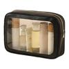 Clear Front Easy Access Toiletry Organizer Waterproof Portable Travel Makeup Accessories Bag for Women Girls