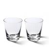 Officially Direct from Taiburo Edo Kiriko Tateshimamon Old Glass Pair Gift Made In Japan Studio (Clear) TB0036-40s, Boxed,