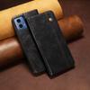 For Motorola Moto G35 5G Case Crazy Horse Texture Waxy Leather Wallet Stand Phone Cover