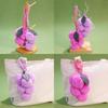 Grape Shaped Cartoon Plush Keychain Pendant Doll Toy For Bag Accessory Gift