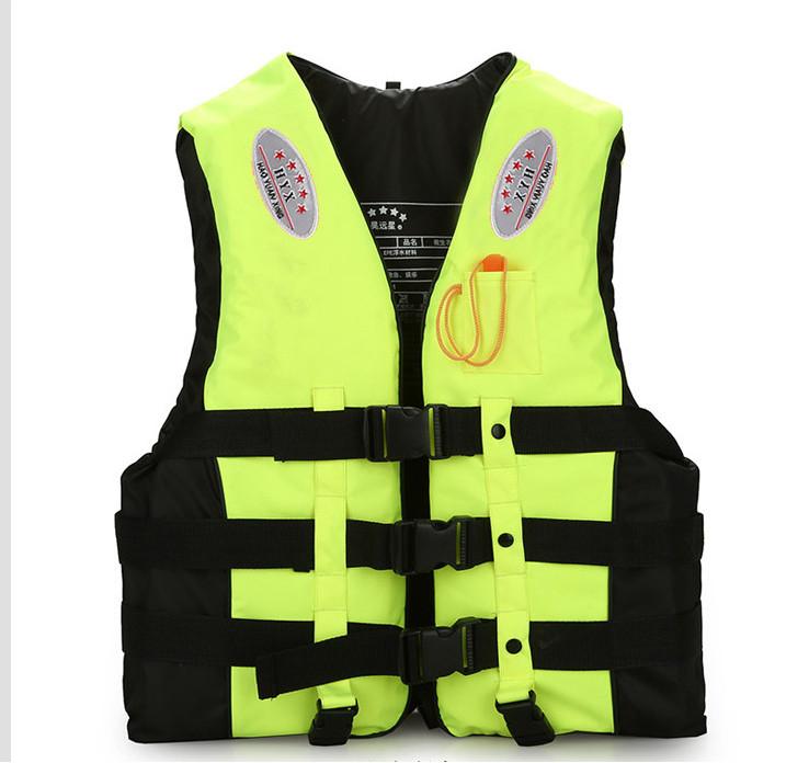 Polyester Jacket Life Universal Swimming Boating Oxford Cloth Tools Outdoor