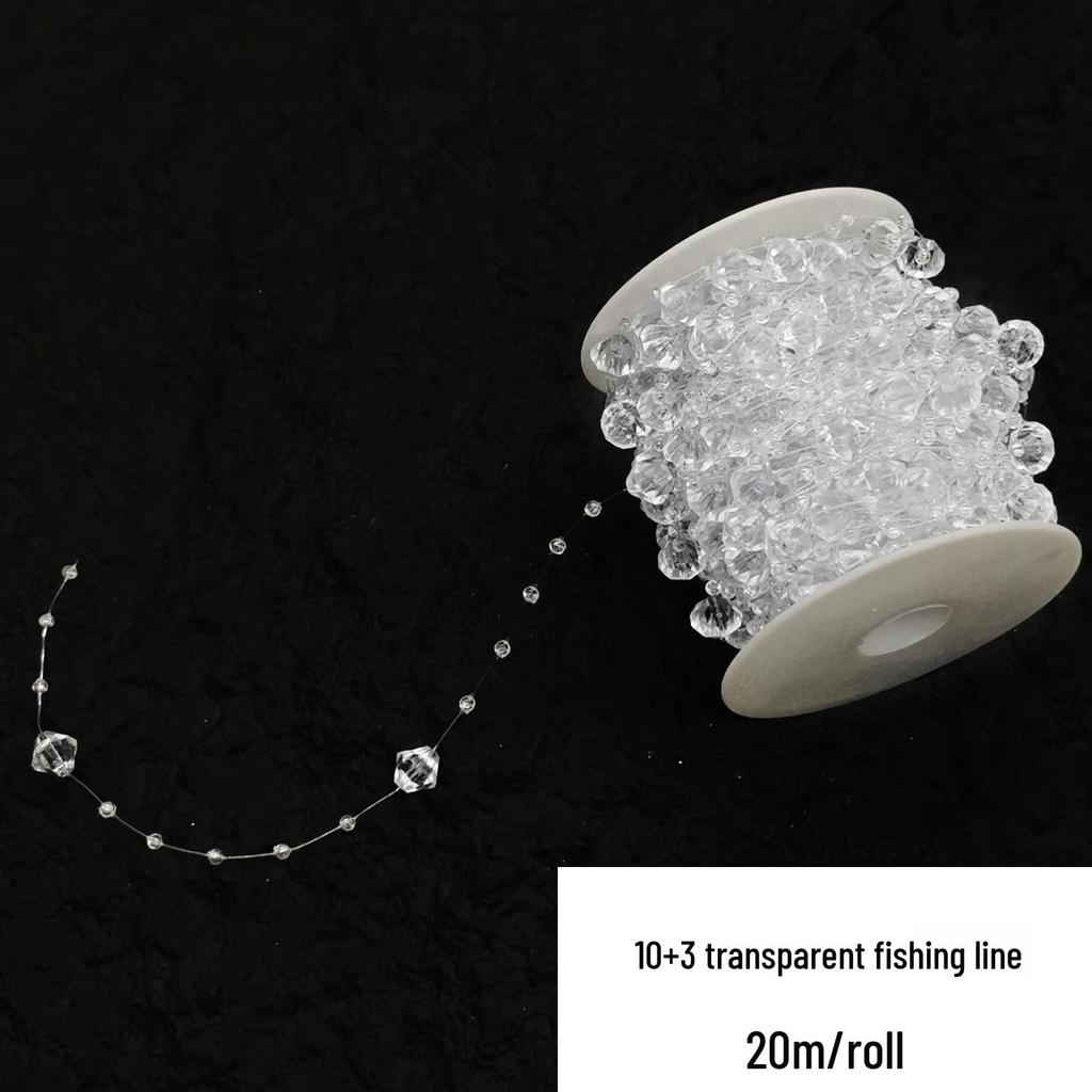 Double-Line Pearl Sunflower Snowflake Beads DIY Decoration