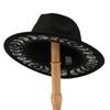 Drama Gothic Elements Top Hat Hand Painted Moon Decoration Niche Medieval Mystery