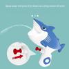 High Pressure Cartoon Shark Water Squirter Beach Game Spitting Toy Waterproof Squirt Toy For Adults And Kids