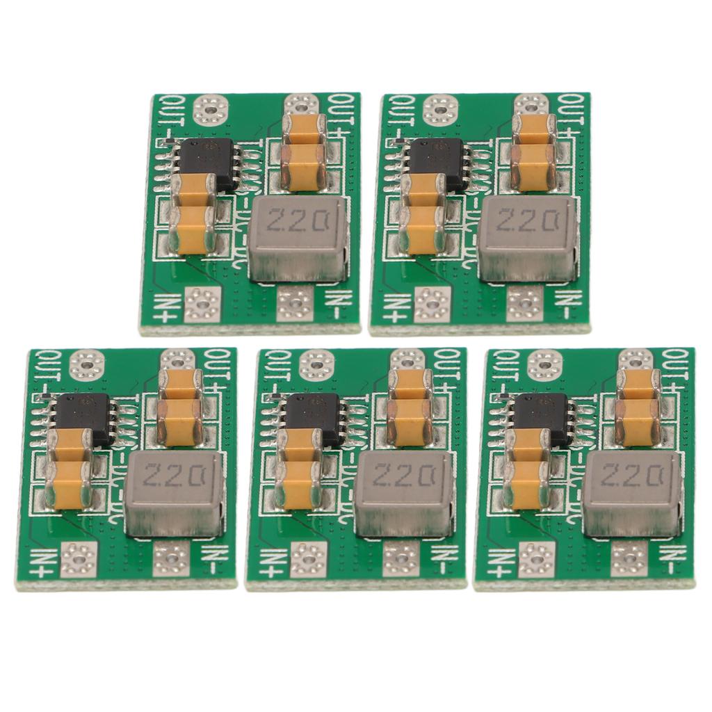 5PCS DC To DC Buck Module 92percent  Conversion Efficiency High Frequency 12V To 24V To 9V 2A Module for Computer