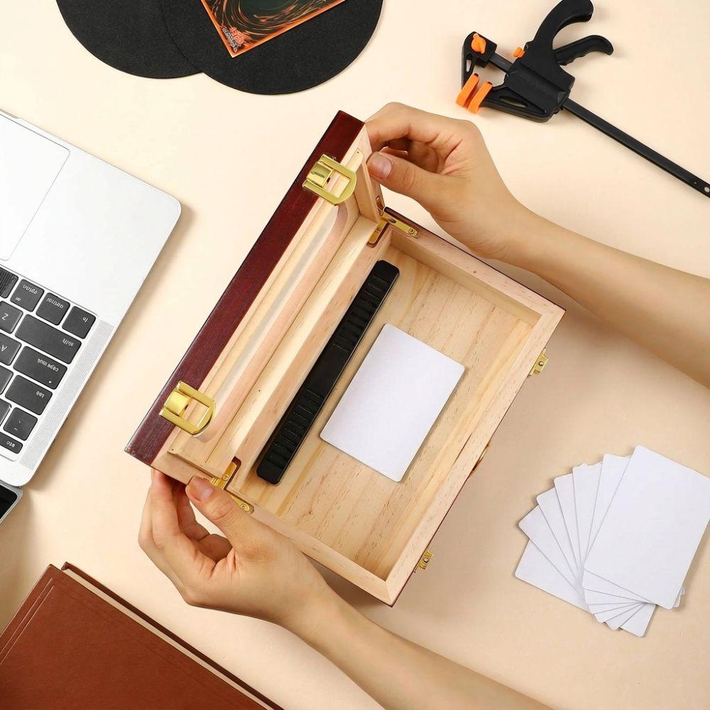 15pcs Precision Support Card Flattening Kit Bent Cards Flattening Tool  Sports Cards