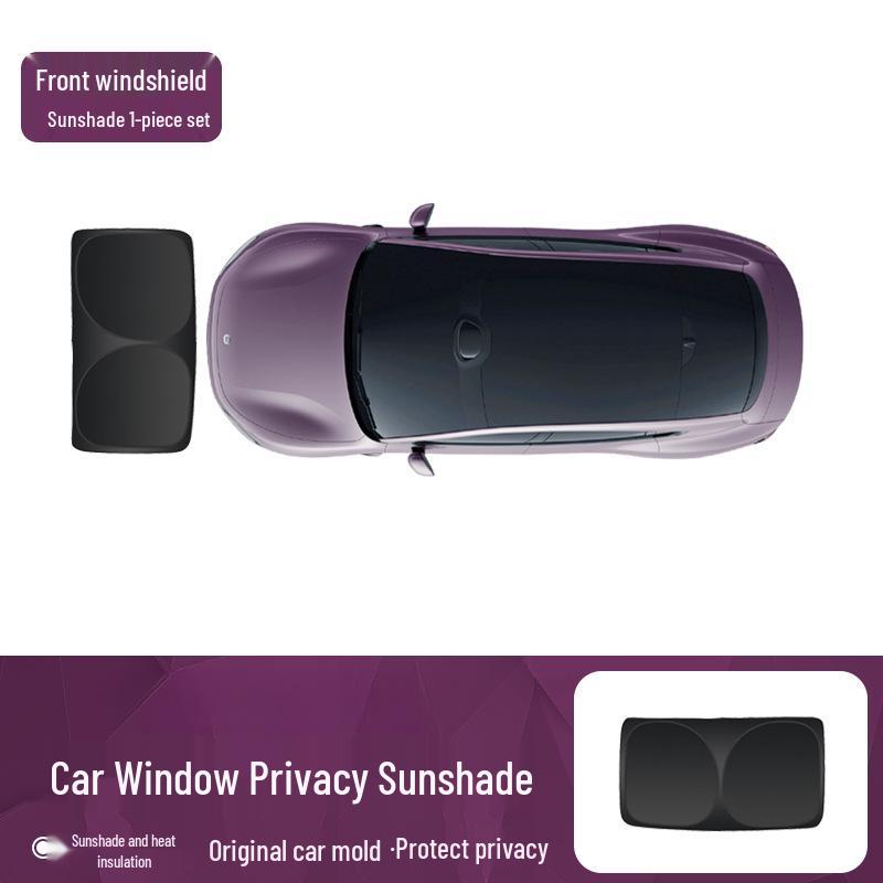 Xiaomi SU7 Sunroof Sun Visor: Sunshade, Heat Insulation, Blackout Curtain for Car Roof.