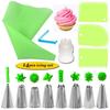 Nozzles for Cake Cream Pastry Decoration Accessories Tools and Baking Confectionery Bag Chef Set Sleeve Stainless Candy Kit Posh