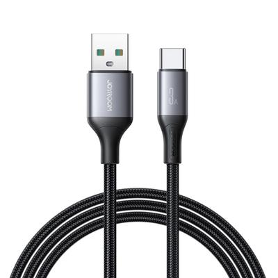 Kabel Joyroom S-A28 Flash Series 3A USB-A - USB-C 1m - Czarny