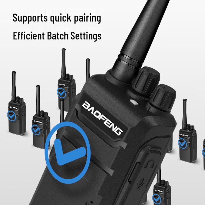 Baofeng BF-999PLUS Long-Range Two-Way Radio (Dual Pack) (CN Version)