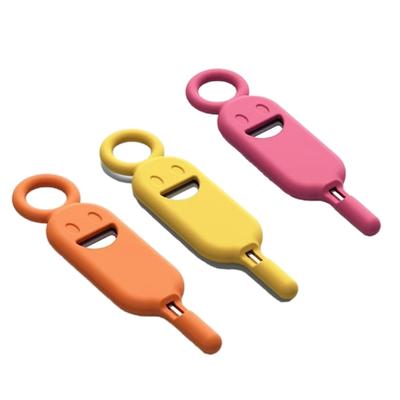 Mobile Phone Card Remover Opening Tool Card Tray Removal Tool with Case Eject Pins and Protective Silicone Case