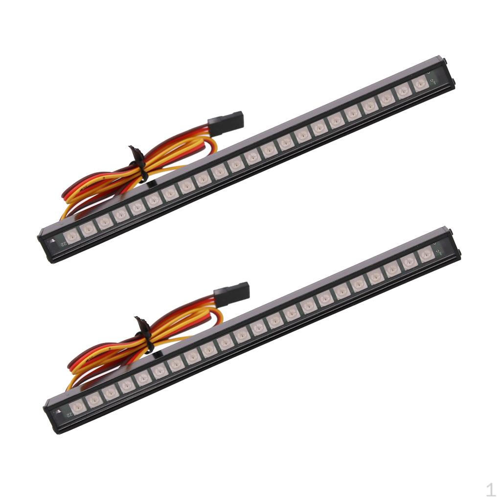 

1:10 Scale RC Crawler Led Roof Bar For SCX0047 D90 Perfect