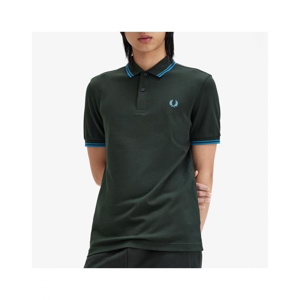 Fred Perry Twin Tip Fred Perry Shirt Afpm2433600 W64