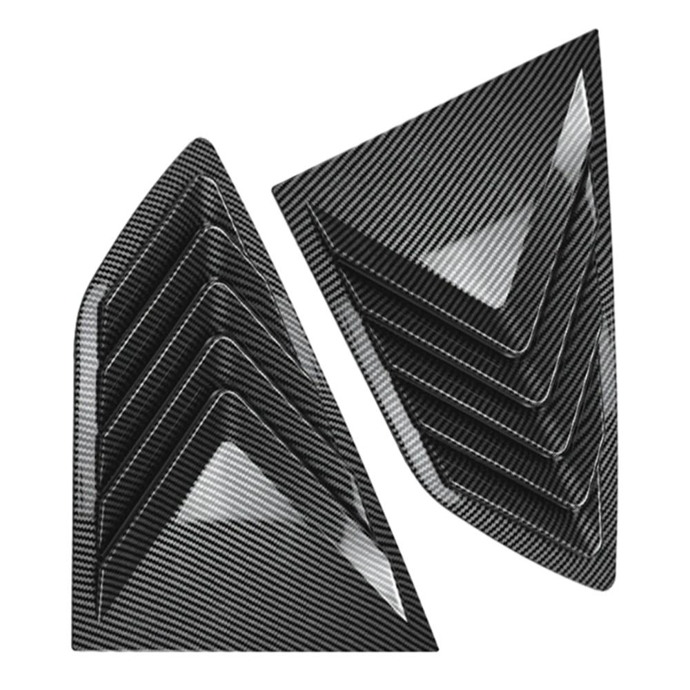 2pcs ABS Rear Side Window Louvers Air Vent Scoop Shades Cover Trim for BMW X6 G06      2024