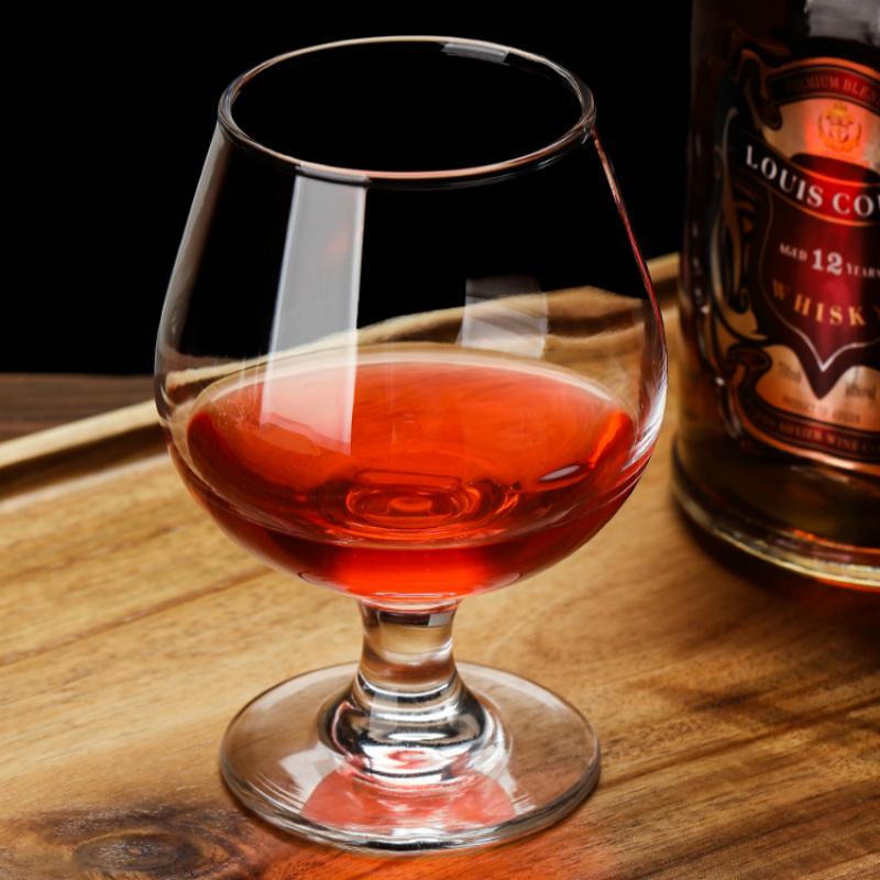 Cognac Brandy GlassTransparent High Capacity Goblet Red Wine Glass Scented Cup Suit Whisky Vodka Bar Restaurant Drinking Vessel