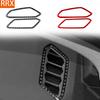 For BMW 1 2 Series F40 F44 -2024 Real Carbon Fiber Stickers Trument Defogger Vent Panel Car Accessories Ide Decorative