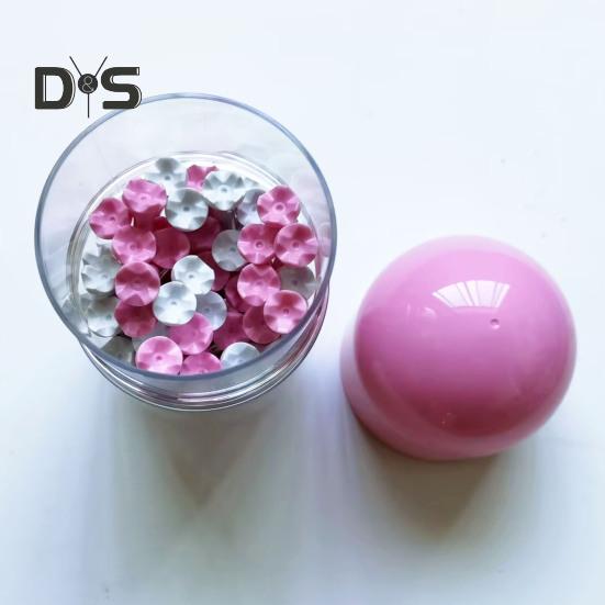 50Pcs Plastic Golf Tees High Durability Vibrant Color Easy To Use Compact Design Portable Golf Tees Accessories