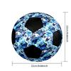 Shadow Milk Cookie Indoor Soccer Ball Colorful Machine Stitched PVC Size 5 Team Training Competition Ready Durable High-Bounce Cool Sports Gift