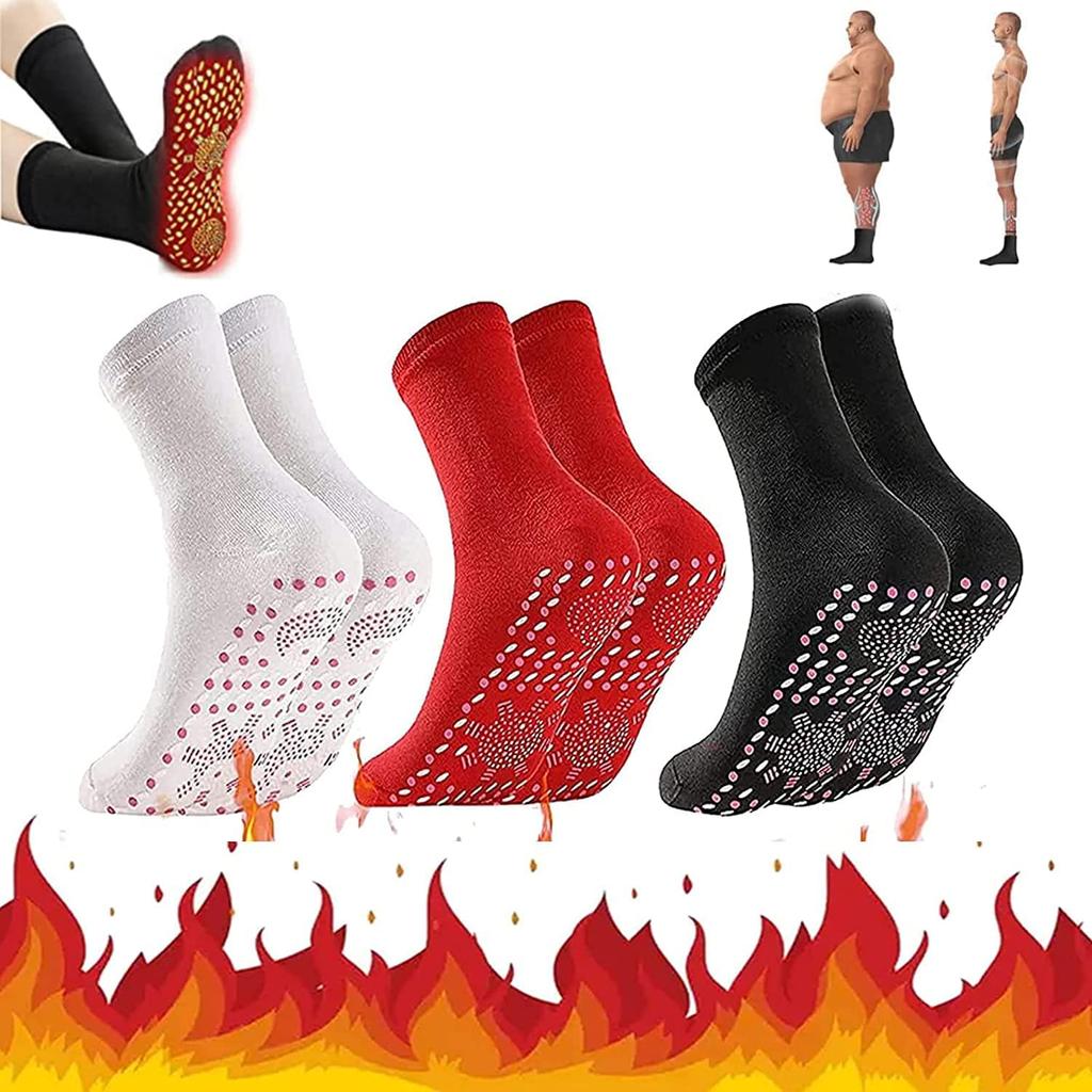 5pairs Turmalin Selbsterhitzende Socken Winter Warme Thermische Gesundheits Socken Abnehmen Gesundheit Kurze Socke Magnetische Therapie Socke