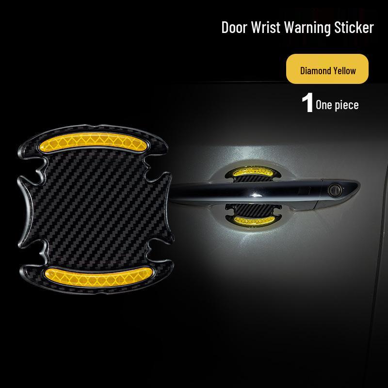 Carbon Fiber Car Body Decoration Stickers & Air Vent Accent