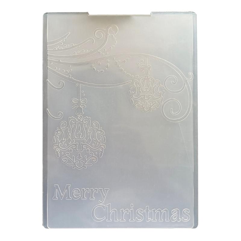 Merry Christmas Embossing Folder for Scrapbooking DIY Photo Album Card Making Crafts Stencil Template Embossed Folders 1