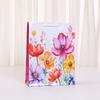 12pcs Floral paper tote bags reusable thank you gift bags for birthday party small business packaging showers and events