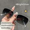 Color Changing Anti Blue Light Glasses Photochromic Glasses Retro Metal Frame Glasses Computer Eyeglasses Chameleon Sunglasses