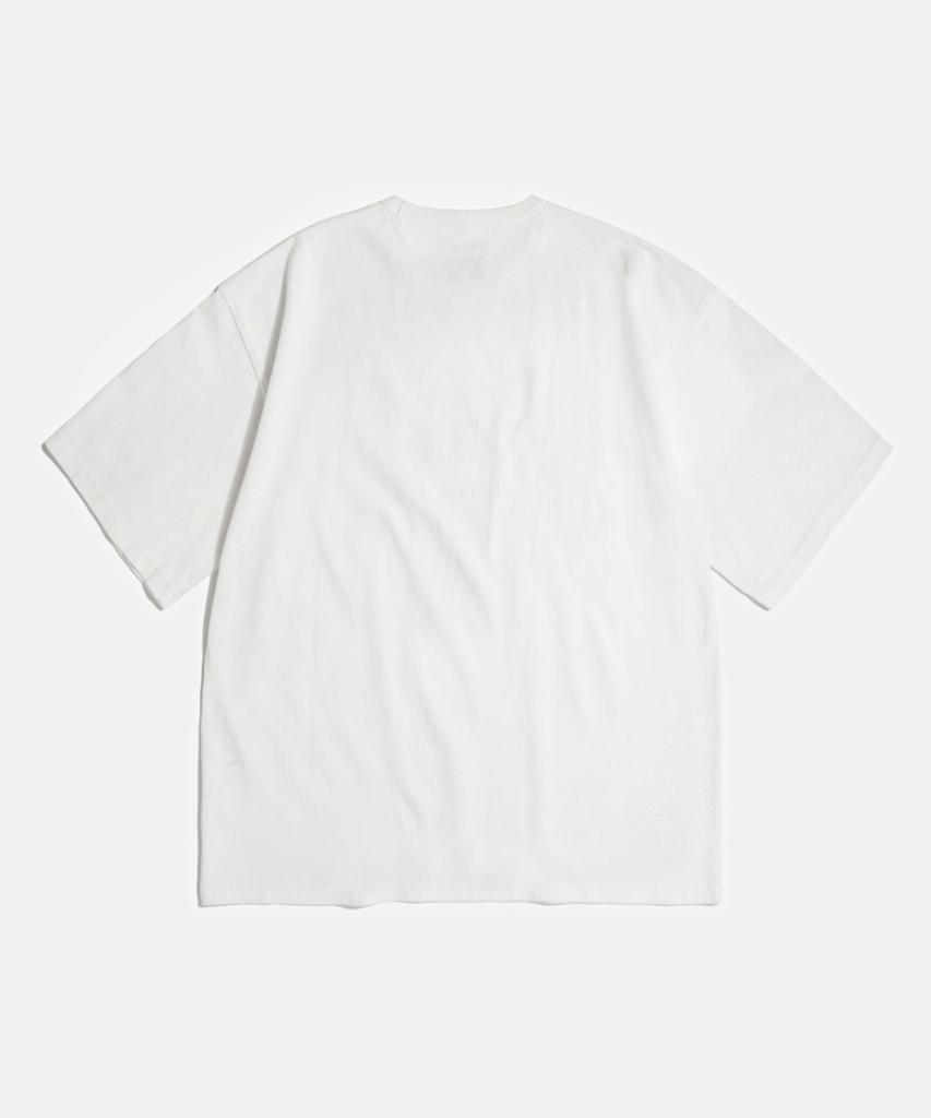 ESPIONAGE Travis Marines Schweres T-Shirt Off White