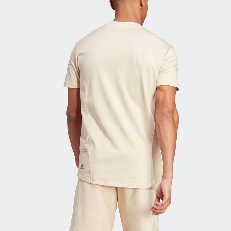 adidas City Escape Tee Sand Strata Men Streetwear IC9733