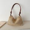2023 New Trendy Women's Woven Straw Bag - Summer Versatile Shoulder Tote, Retro Mori Style
