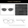 Decorative Rhinestone Oval Sunglasses Women's Vintage Designer Sun Glasses Metal Frame Women Fashion Eyewear Gafas De Sol
