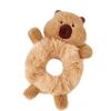 Cartoon Capybara Furry Scrunchies Hair Tie Party Headpiece Fun Hair Tie for Music Festivals Fun Photo Booth Props