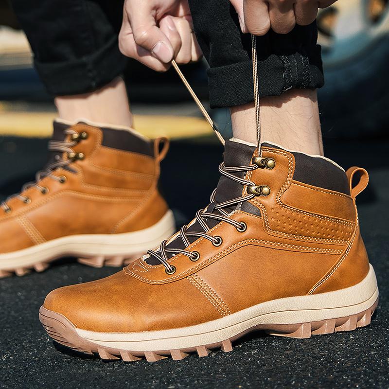 Hiking Shoes Men Mountain Climbing Shoes Outdoor Trekking Tourism Shoe Wear-resistant Men Walking Tactical Sneakers Hunting Boot