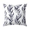 Home Decor Blue & White Geometric & Patterned Pattern Cushion Cover Suitable for Sofa Bedroom Car Pillow Cover