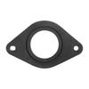 2 X AUTOHAUX Car Tweeter Speaker Mounting Adapter Bracket Ring for Toyota Subaru Compatible Lexus Plastic Black