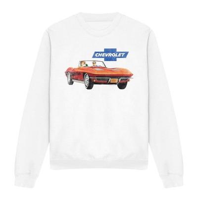 Chevrolet Unisex Adult Corvette Vintage Sweatshirt