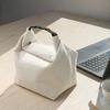 Insulated Lunch Bag Large Capacity Lunch Bag Lunch Tote with Sturdy Handles, White Thermal Food Carrier for School, Office, Picnics & Outdoor