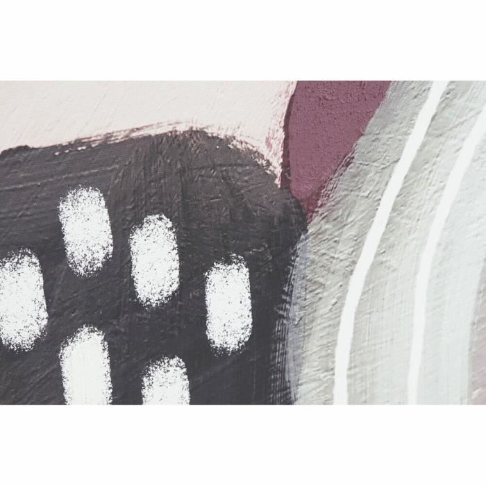 Cadre - Abstrait Urbaine - 63 x 4,5 x 93 cm - 2 unités - Blanc - Contemporain