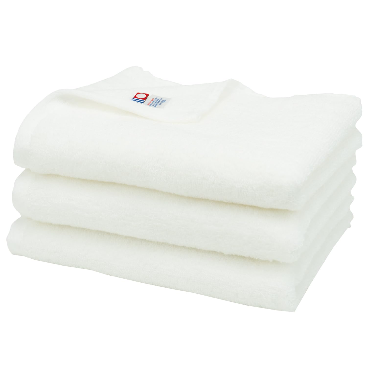 

Imabari Face Towel Set of 3 Koyuki Supima Cotton Made in Japan Domestic [орута] білий